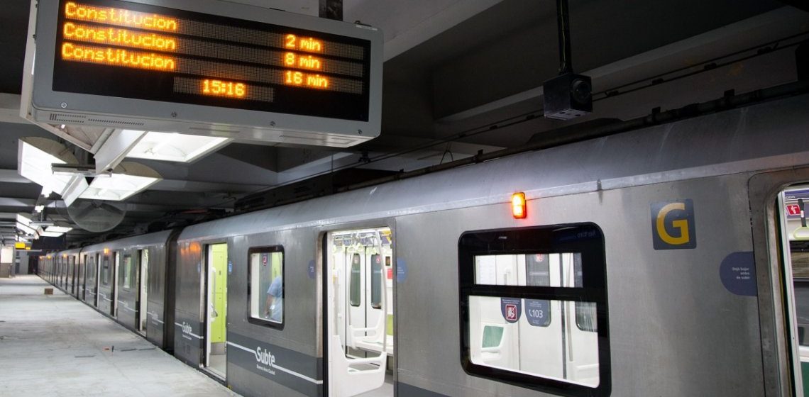 La línea C de subte reanudó este lunes su servicio tras dos semanas de obras