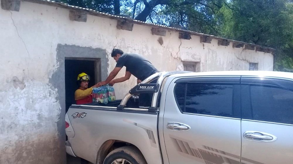 La inclemencia del clima y las respuestas a los evactados