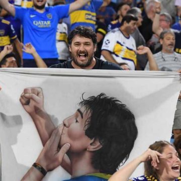 Maradona, Messi, Di Stéfano y Pelé, los astros que iluminaron La Bombonera