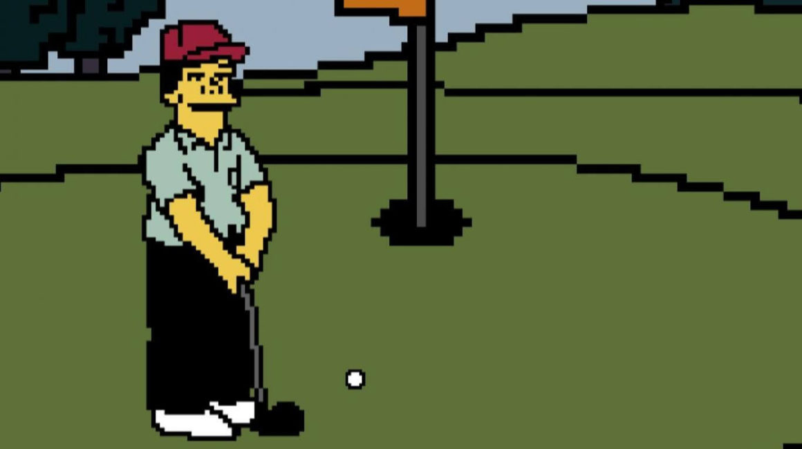 Lanzan “Putting Challenge”, un inusual videojuego que sólo conocen los fans de Los Simpson