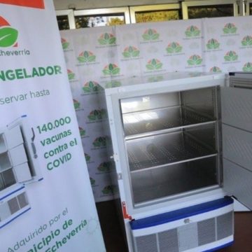 Municipio del Conurbano adquirió el ‘superfreezer’ para almacenar la vacuna contra el COVID