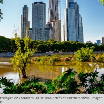 Investigadores argentinos estudian la contaminación de reservas ecológicas